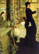 James Abbott McNeil Whistler Harmony in Green and Rose oil on canvas